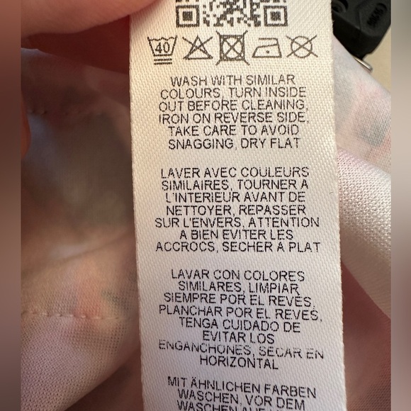 NWT ASOS Design Curve Size 22 Floral Lace Sheath Dress Pink Red Green White - Picture 10 of 12